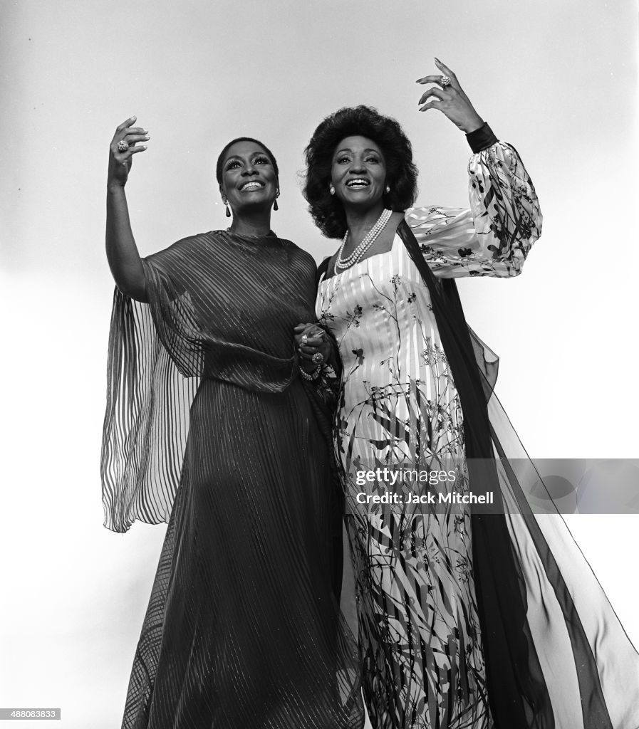African-American operatic mezzo-sopranos Shirley Verrett and Grace ...
