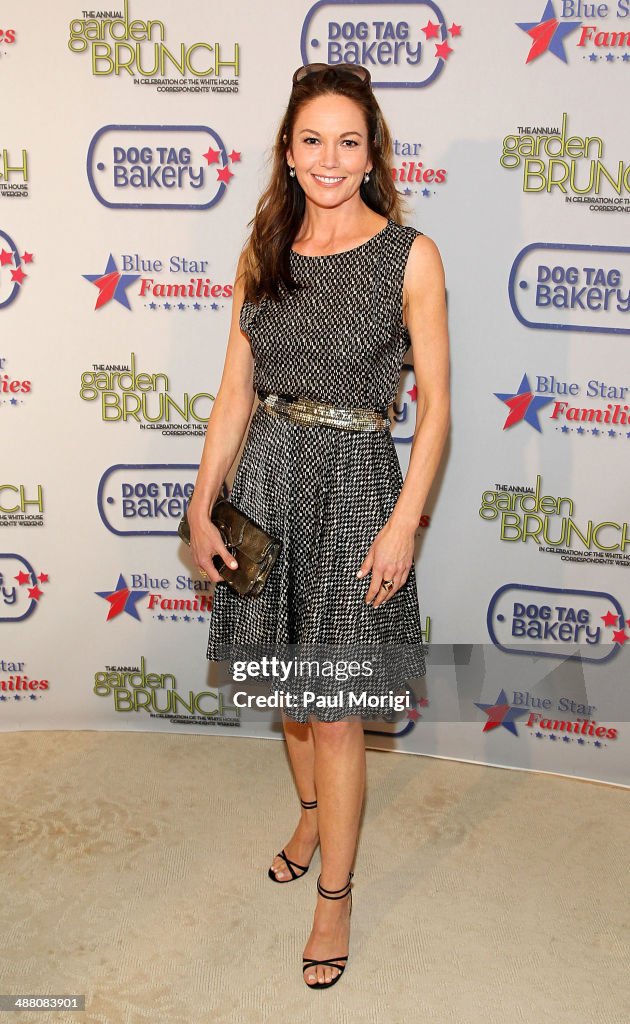 Diane Lane attends the 2014 Annual Garden Brunch at the... News Photo