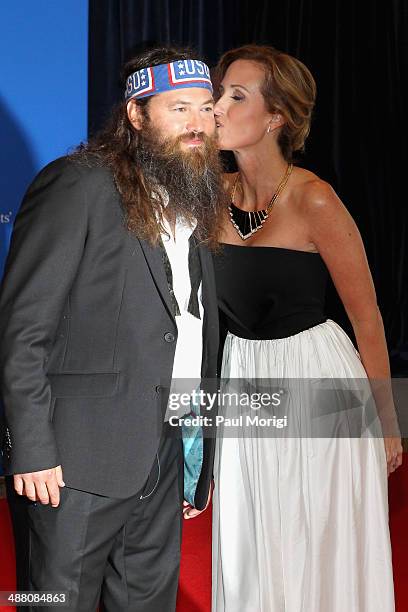 Willie Robertson and Korie Robertson attend the 100th Annual White House Correspondents' Association Dinner at the Washington Hilton on May 3, 2014...