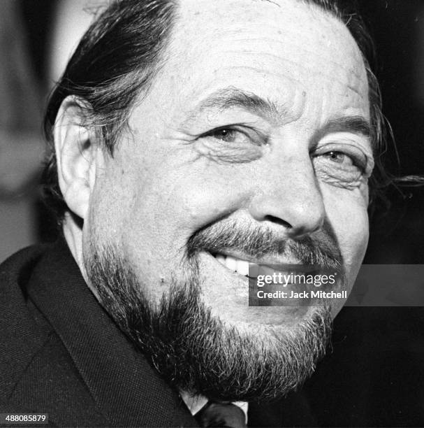 Pulitzer Prize-winning playwright Tennessee Williams during a break in rehearsals of 'Summer and Smoke' in April 1971.