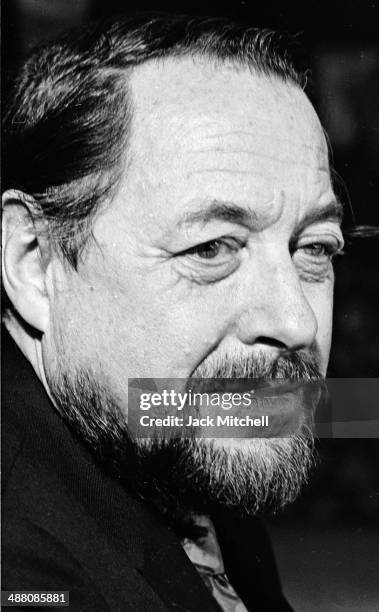 Pulitzer Prize-winning playwright Tennessee Williams during a break in rehearsals of 'Summer and Smoke' in April 1971.