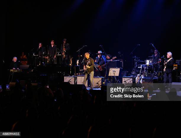 Anders Osborne performs during The Musical Mojo of Dr. John: A Celebration of Mac & His Music at the Saenger Theatre on May 3, 2014 in New Orleans,...