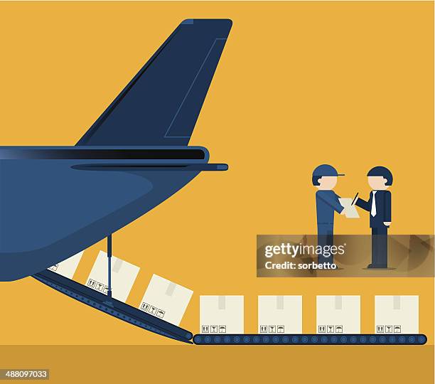 logistik - box container stock-grafiken, -clipart, -cartoons und -symbole