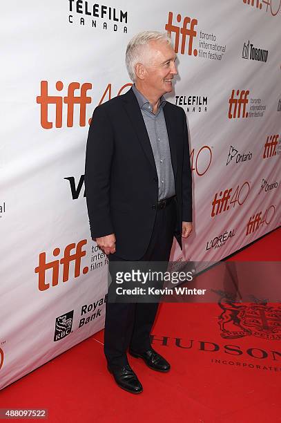 Writer David Walsh attends "The Program" premiere during the 2015 Toronto International Film Festival at Roy Thomson Hall on September 13, 2015 in...
