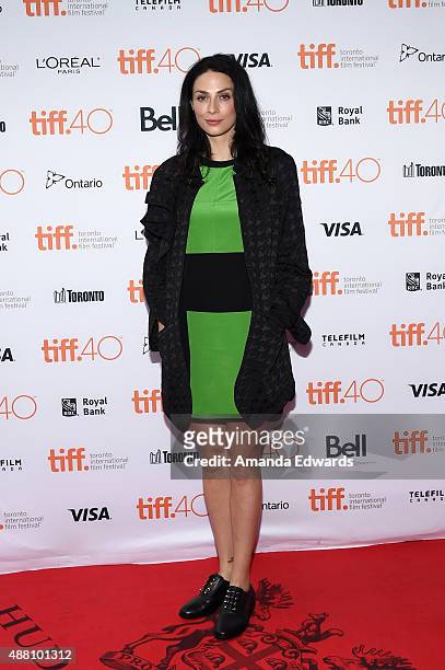 Actress Joanne Kelly attends the "Closet Monster" photo call during the 2015 Toronto International Film Festival at Ryerson Theatre on September 13,...