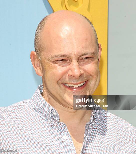 Rob Corddry arrives at the Los Angeles premiere of "Legends of OZ: Dorothy's Return" held at Regency Village Theatre on May 3, 2014 in Westwood,...