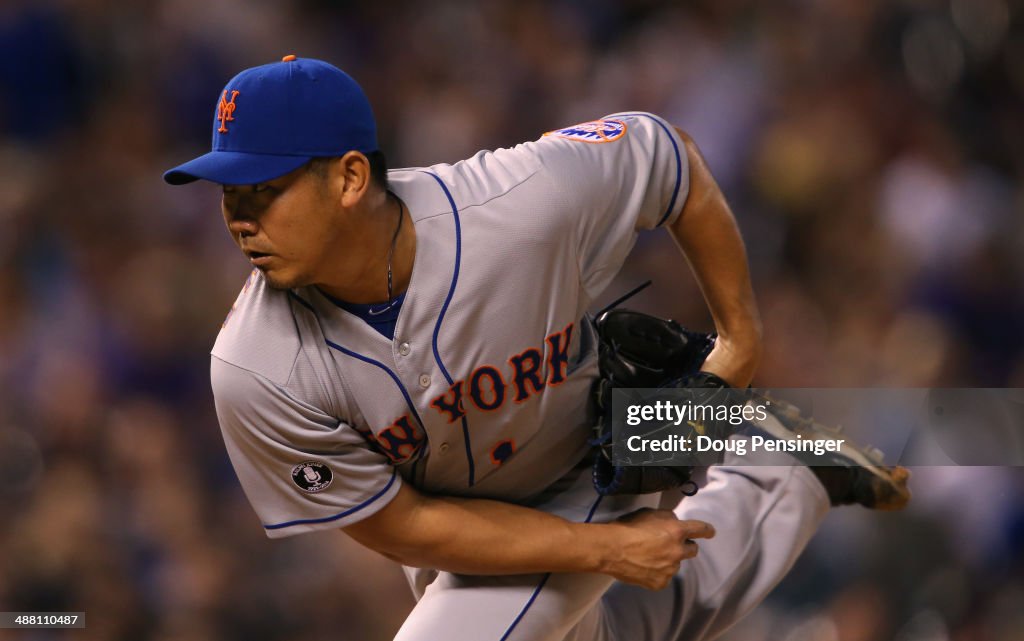 New York Mets v Colorado Rockies