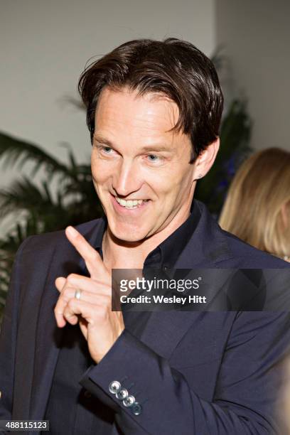 Stephen Moyer attends the "Devil's Knot" premiere at the CALS Ron Robinson Theater on May 03, 2014 in Little Rock, Arkansas.