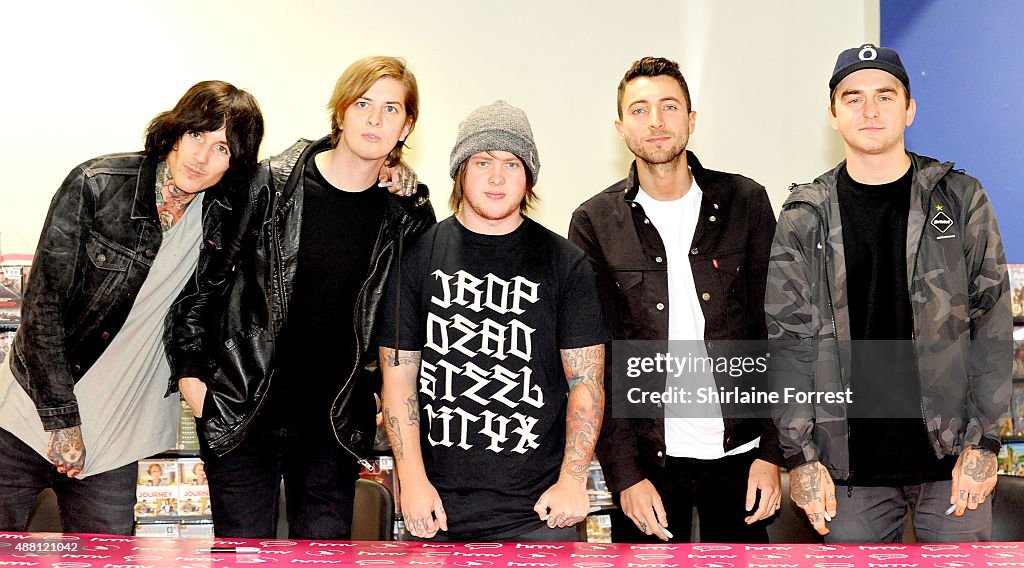 Bring Me The Horizon Meet Fans & Sign Copies Of Their New Album "That's The Spirit"