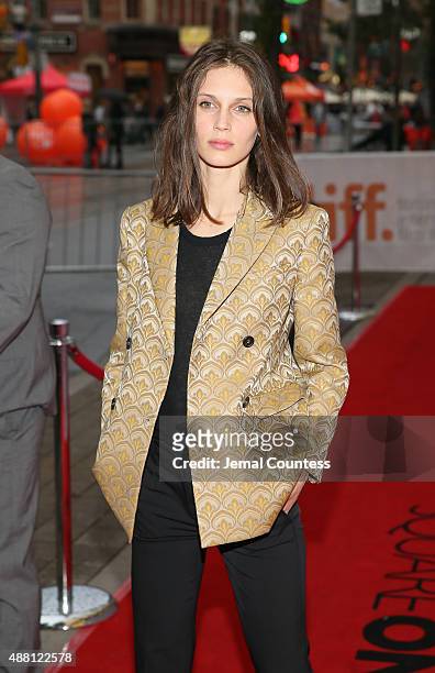 Actress Marine Vacth attends the "Families" photo call during the 2015 Toronto International Film Festival at Princess of Wales Theatre on September...