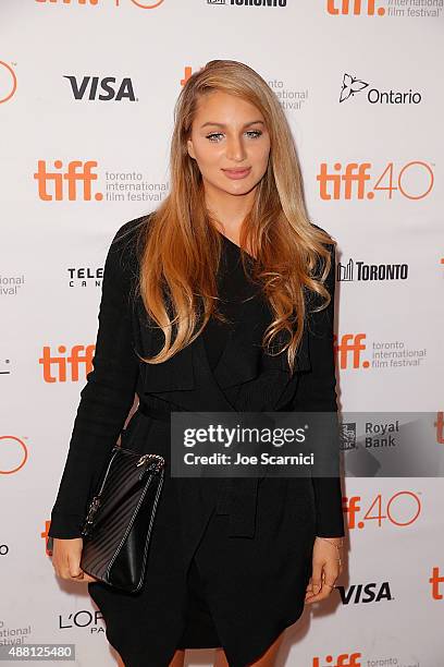 Nat Leone attends 2015 Toronto International Film Festival - "Born To Be Blue" Premiere at Winter Garden Theatre on September 13, 2015 in Toronto,...