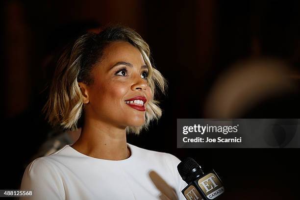 Carmen Ejogo attends 2015 Toronto International Film Festival - "Born To Be Blue" Premiere at Winter Garden Theatre on September 13, 2015 in Toronto,...