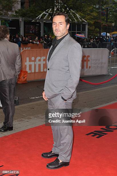 Actor Gilles Lellouche attends the premiere of 'Families' at Princess of Wales Theatre during 2015 Toronto International Film Festival on September...