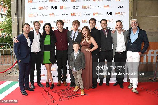 Producer Kevin Krikst, director Stephen Dunn, actress Joanne Kelly, actor Connor Jessup, actor Aliocha Schneider, Jack Fulton, actress Sofia Banzhaf,...