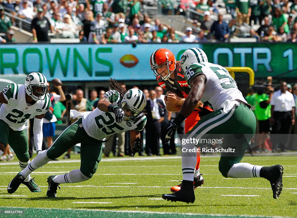 Cleveland Browns v New York Jets
