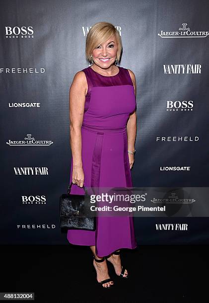 Hugo Boss Canada Managing Director Lanita Layton at the Vanity Fair toast of "Freeheld" at TIFF 2015 presented by Hugo Boss and supported by...
