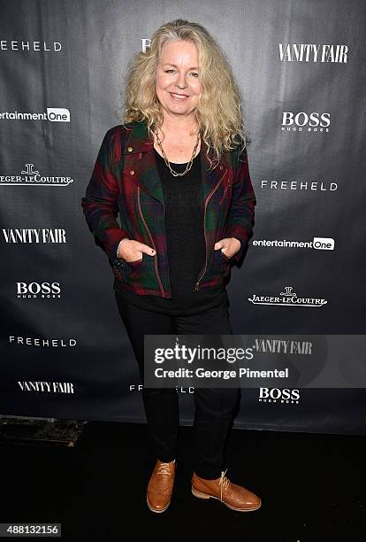 Director Patricia Rozema at the Vanity Fair toast of "Freeheld" at TIFF 2015 presented by Hugo Boss and supported by Jaeger-LeCoultre at Montecito...