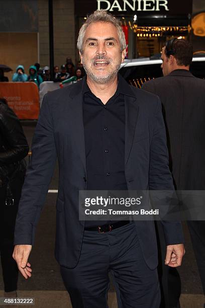 Director Alfonso Cuaron attends the "Desierto" premiere during the 2015 Toronto International Film Festival held at The Elgin on September 13, 2015...