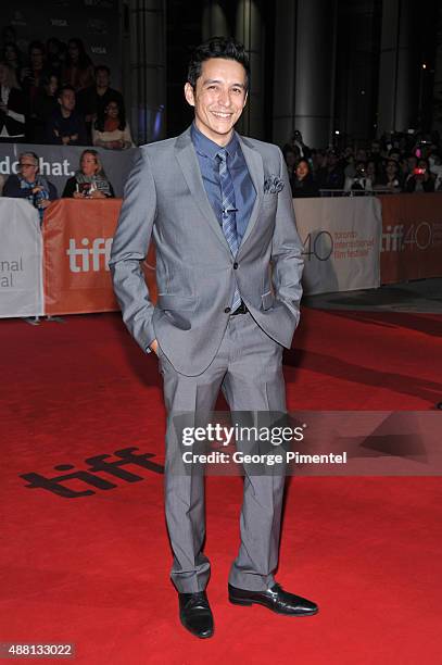 Actor Gabriel Luna attends the "Freeheld" premiere during the 2015 Toronto International Film Festival at Roy Thomson Hall on September 13, 2015 in...