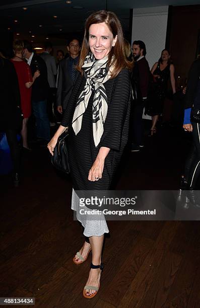 Canada editor Noreen Flanagan at the Vanity Fair toast of "Freeheld" at TIFF 2015 presented by Hugo Boss and supported by Jaeger-LeCoultre at...