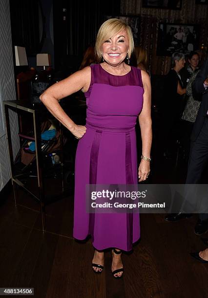 Hugo Boss Canada Managing Director Lanita Layton at the Vanity Fair toast of "Freeheld" at TIFF 2015 presented by Hugo Boss and supported by...