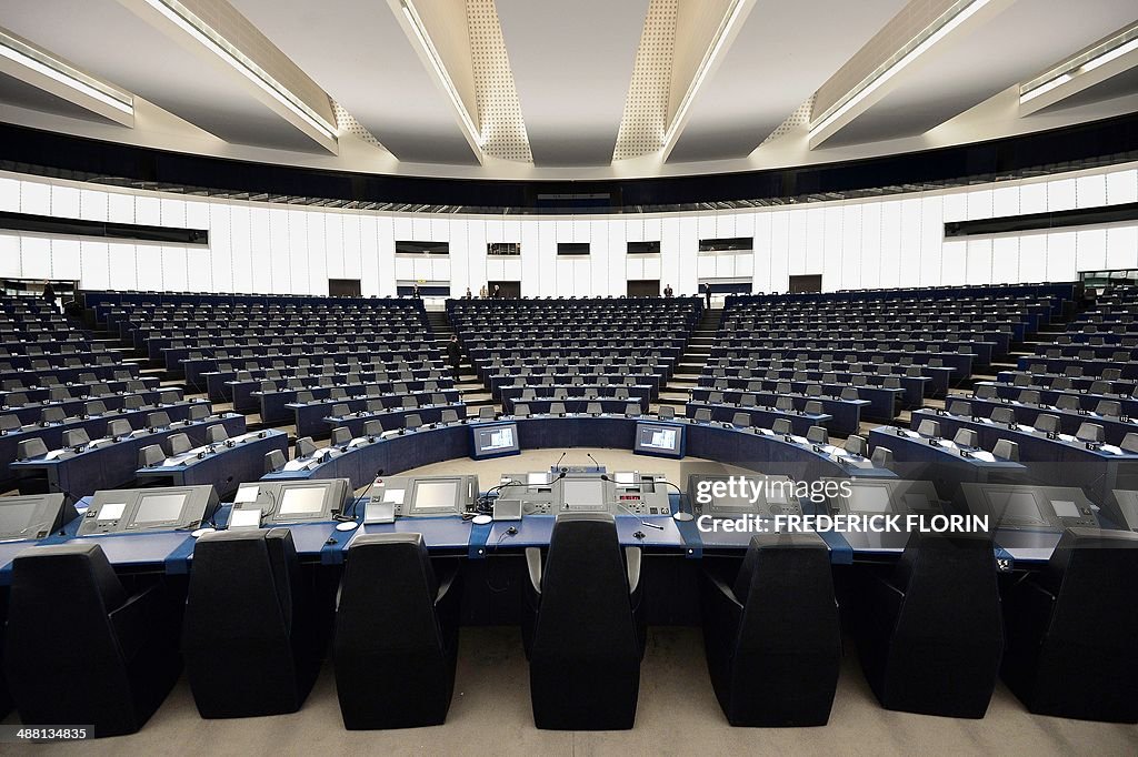 FRANCE-VOTE-EU-PARLIAMENT-OPENDAY