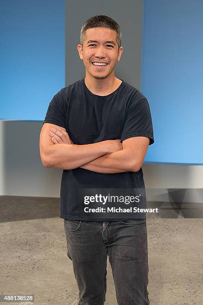 Designer Thakoon Panichgul attends the Thakoon fashion show during Spring 2016 New York Fashion Week at SIR Stage37 on September 13, 2015 in New York...