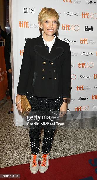 Toni Collette arrives at the "Desierto" premiere during the 2015 Toronto International Film Festival held at The Elgin on September 13, 2015 in...