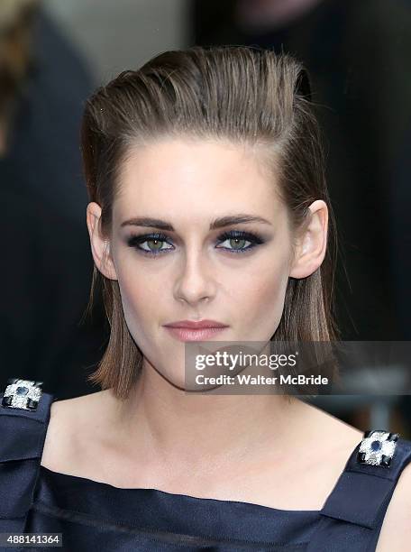 Kristen Stewart attends the 'Equals' premiere during the 2015 Toronto International Film Festival at the Princess of Wales Theatre on September 13,...