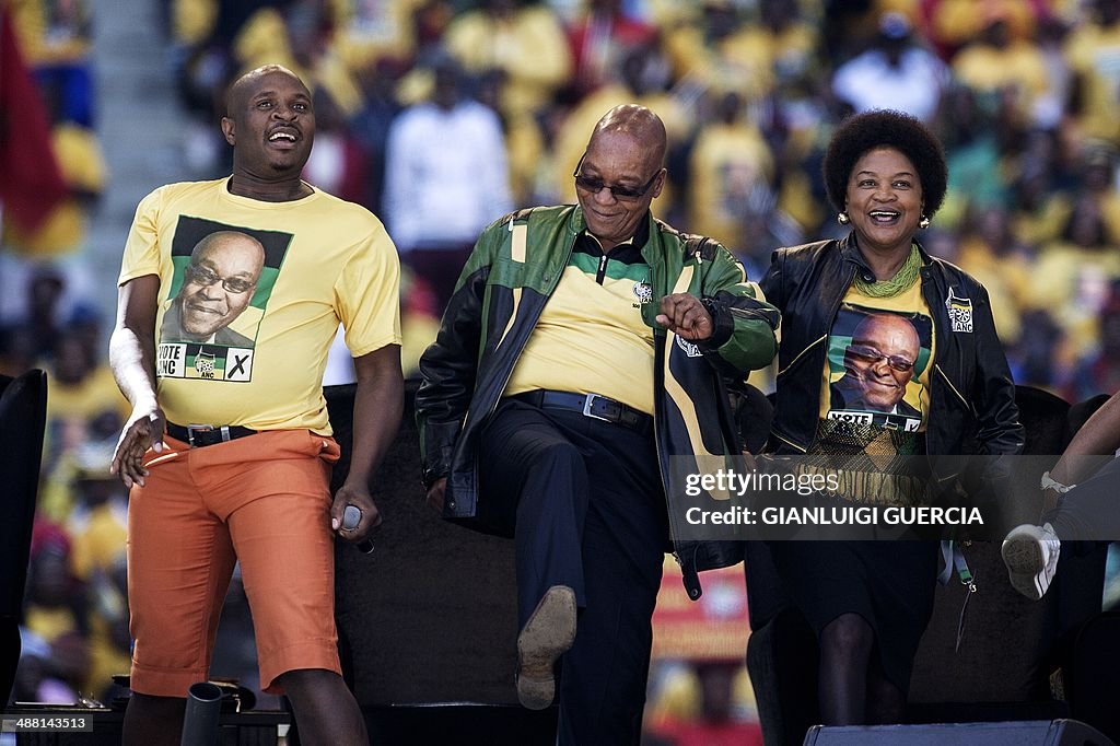 SAFRICA-POLITICS-VOTE-ANC-RALLY