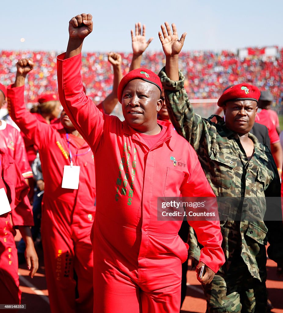 Eff Rally Today Commander and chief of the Economic Freedom Fighters and South... News ...