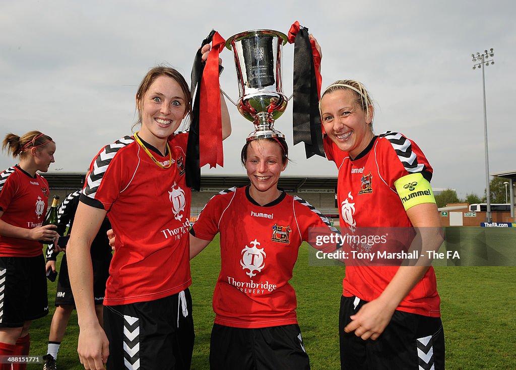 FA Women's Premier League Cup Final - Cardiff City Ladies v Sheffield FC Ladies