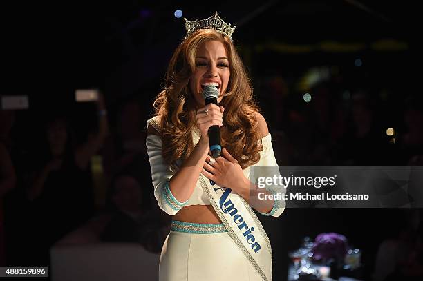 Miss America 2016 Betty Cantrell attends The 2016 Official Miss America After-Party at on September 13, 2015 in Atlantic City, New Jersey.