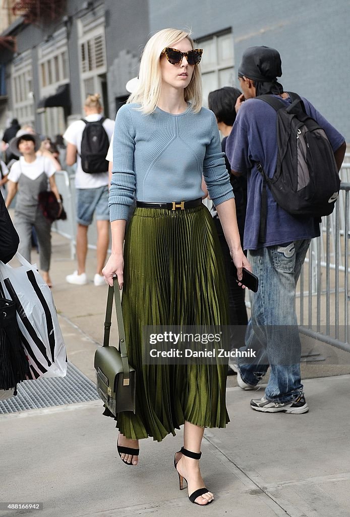 Street Style - Spring 2016 New York Fashion Week