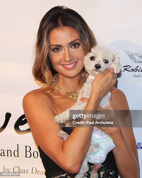 Actress Katie Cleary attends "Putting For Pups" golf tournament and gala at Brookside Golf Club on September 13, 2015 in Pasadena, California.