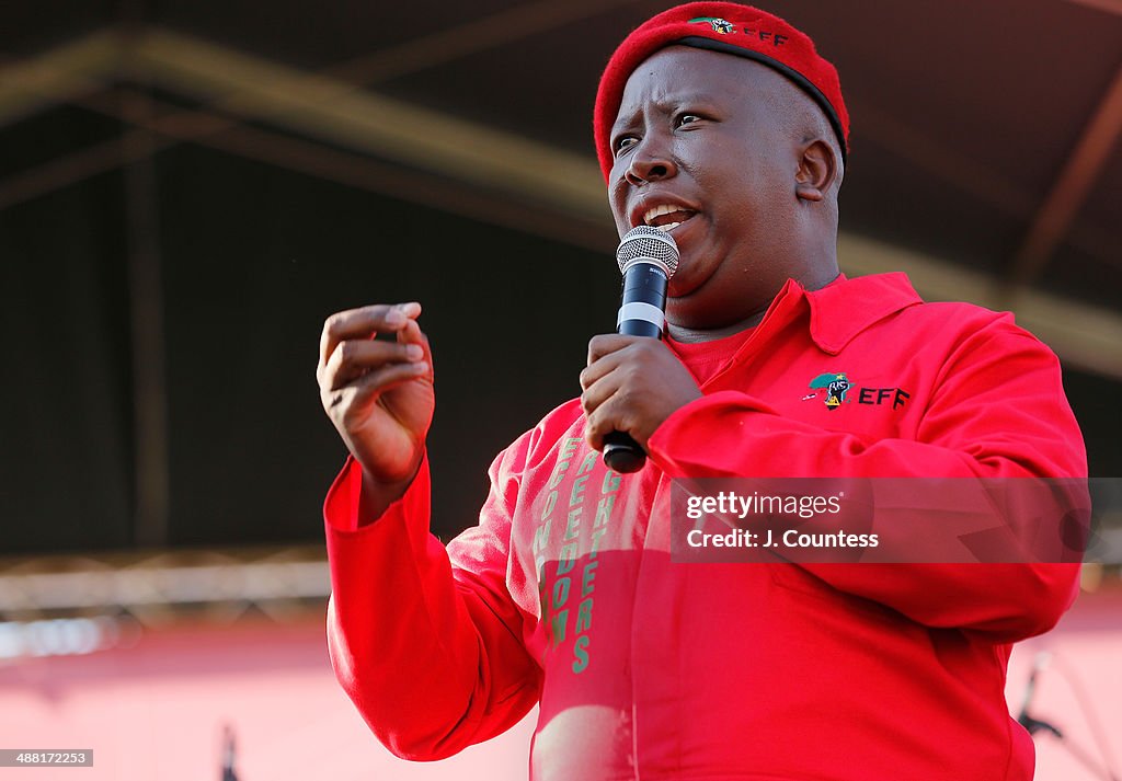 Eff Rally Today Commander and chief of the Economic Freedom Fighters and South... News ...
