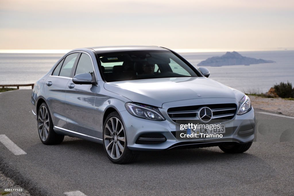 Mercedes C-Class on the international press launch