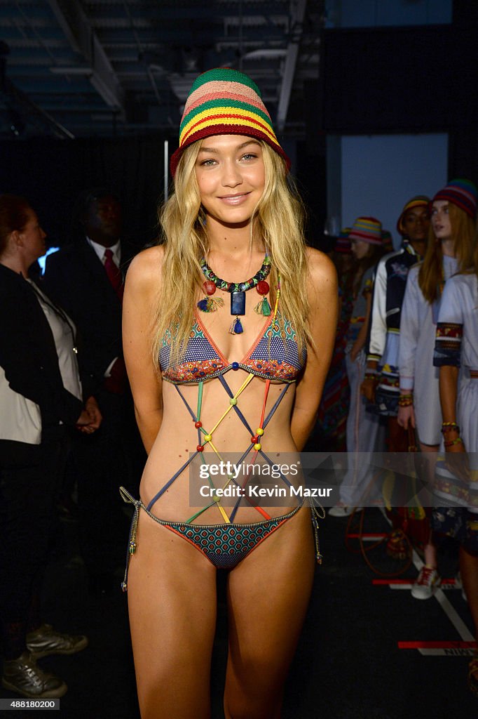 Tommy Hilfiger Women's - Backstage - Spring 2016 New York Fashion Week: The Shows