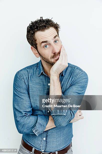 Aaron Abrams of "Closet Monster" poses for a portrait during the 2015 Toronto Film Festival on September 12, 2015 in Toronto, Ontario.