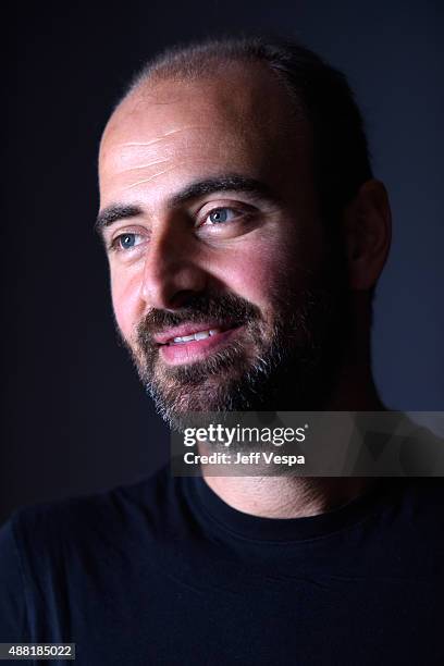 Musician Kinan Azmeh from "The Music of Strangers" poses for a portrait during the 2015 Toronto International Film Festival at the TIFF Bell Lightbox...