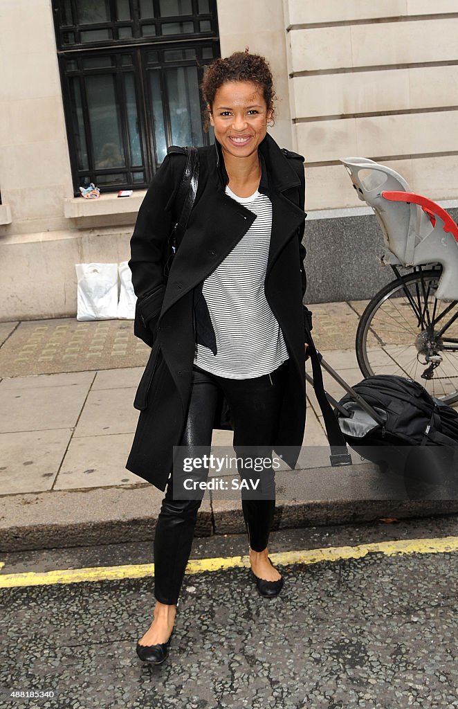 London Celebrity Sightings -  September 14, 2015