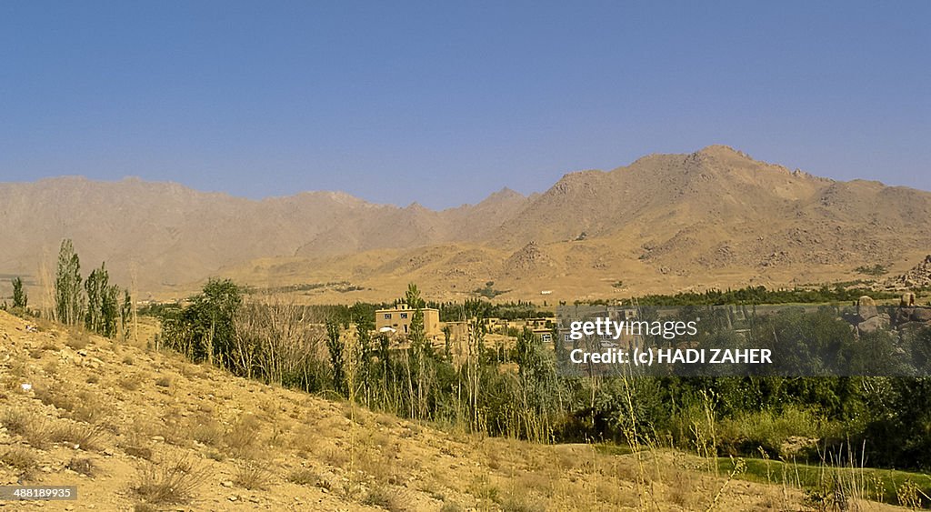 Village In Afghanistan Central Highlands High-Res Stock Photo - Getty ...