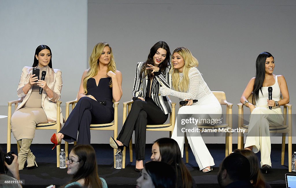 Apple Store Soho Presents Meet The Developers: Kim Kardashian, Kourtney Kardashian, Khloe Kardashian, Kendall Jenner & Kylie Jenner