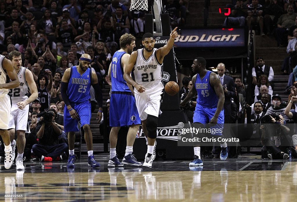 Dallas Mavericks v San Antonio Spurs - Game Seven