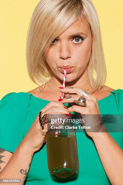 Director of Operations at Juice Served Here, Danielle Charboneau is photographed for Refinery29 on March 12, 2013 in Los Angeles, California....