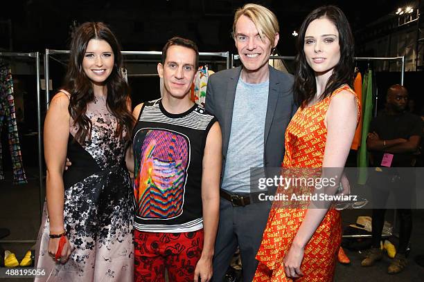 Author Katherine Schwarzenegger, Fashion Designer Jeremy Scott, Neiman Marcus Fashion Director Ken Downing and Fashion Model Coco Rocha with Kagome...