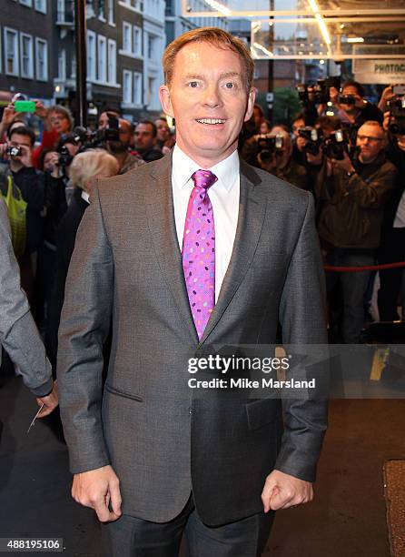 Chris Bryant attends the press night of "Photograph 51" at Noel Coward Theatre on September 14, 2015 in London, England.