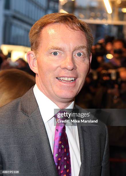 Chris Bryant attends the press night of "Photograph 51" at Noel Coward Theatre on September 14, 2015 in London, England.