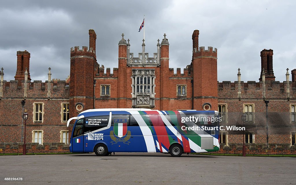 RWC 2015 Welcome Ceremony - Italy