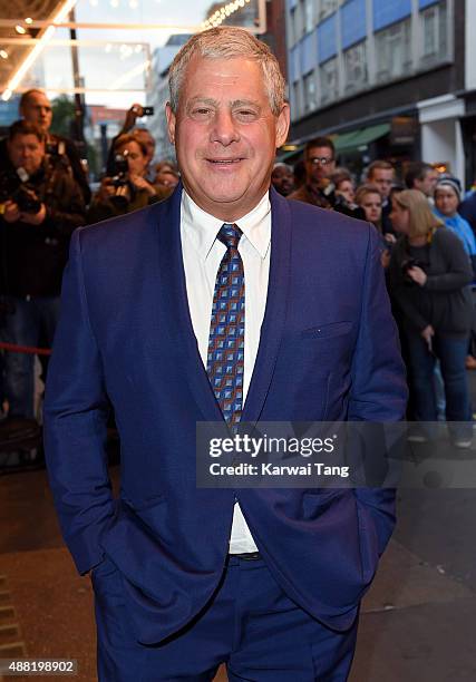 Cameron Mackintosh attends the press night of "Photograph 51" at Noel Coward Theatre on September 14, 2015 in London, England.